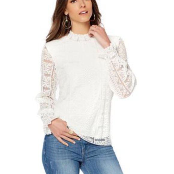 Cheryl Crow Tops - NWOT Cheryl Crow Lace Top